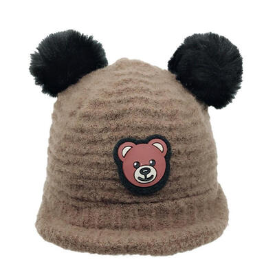 

Newborn Cute kid babies Winter Warm Caps Child Winter Warm Knit Hats Cap Baby Boy Girls