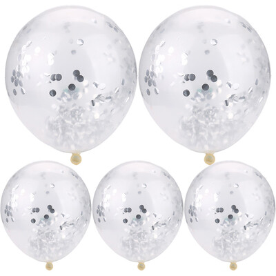 

Gobestart 5Pcs 30 40 50th Happy Birthday Age Confetti Filled Balloons Wedding Party Decor