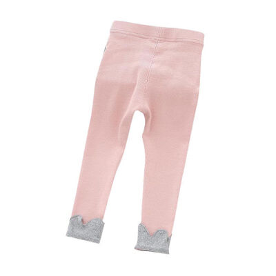 

Baby Children Girls Floral Patchwork Ankle Leggings Cotton Warm Fashion Infant Elastic Clothing Pants Leg Bottom