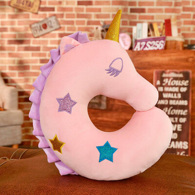 

Unicorn Neck Pillow Household Items Nap Pillow Travel Neck Pillow - Unicorn