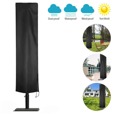 

Parasol Umbrella Cover Waterproof Cantilever Shield Durable For Outdoor Garden Patio 210D