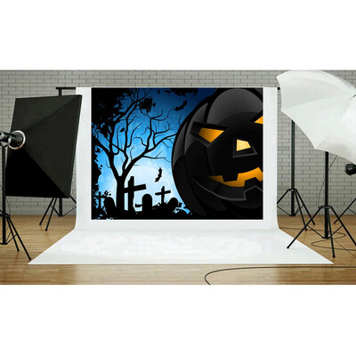 

Toponeto Happy Halloween Background Digital Background for Photography Studio