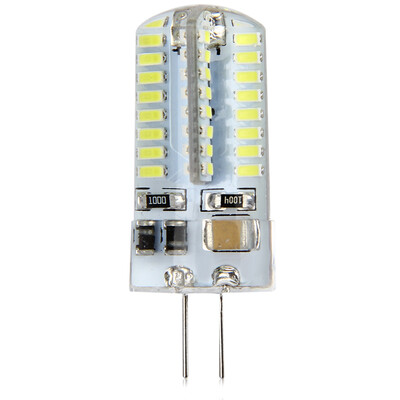 

10pcs 6W G4 Base 64 LED Lamp AC 220V White Light SMD 3014 360 Degrees Beam Angle