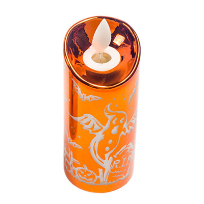 

Halloween Flameless Candle LED Tea Lights Lamp Battery Operated Table Lantern for Indoor Festive Home Decoration&Lighting