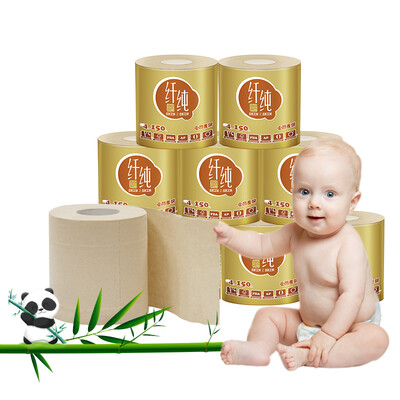 

Jingdong supermarket] Pure pure core color core roll of tissue pulp 4 layers of 150 grams 27 boxes of FCL sales