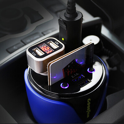 

Goodyear Multifunction Car Dual USB Car Charger Razor Two In One Car Charger GY-2940