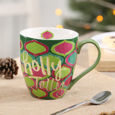 

A Ting Ceramic Cup O Java Coffee Cup 18 oz