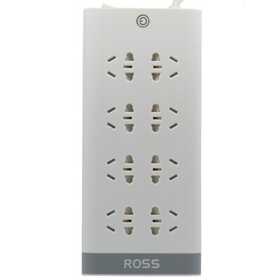 

(ROSS) W80 (30) восемь восемь отверстий многоцелевая защита детей энергосберегающая розетка плагина плагин штепсельная вилка линейная плата линейная плата перемычка линейная плата розетка на всю длину 3 метра