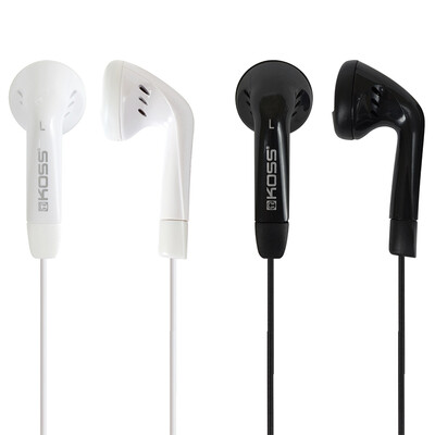 

KOSS KE7 Couples black&white color set flat head earplugs