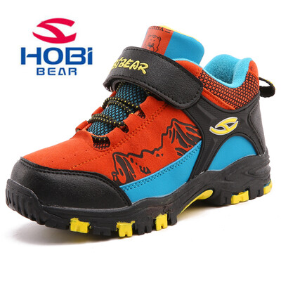 

HOBIBEAR Boys Shoes Kids Boots Warm Fur Linling Breathable Waterproof Casual Fashion Boys Trainers Outdoor Shoes A601