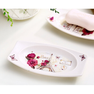 

A TingA Ting Printing Flower Ceramic Soap Dish Set of 2