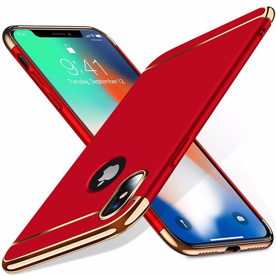 

Outdoor Lock Series iPhone X Case 2017 ONLY Ultra Thin 3 in 1 Hybrid Hard Plastic Case NOT for iPhone
