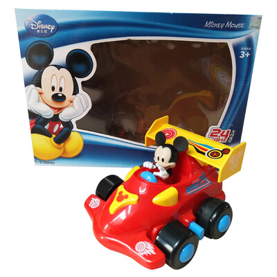 

Disney Disney электрический автомобиль игрушки дистанционного управления 2.4G умный пульт дистанционного управления аудио автомобиля Микки красный (со звуком и световыми эффектами) MC36B