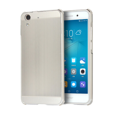 

Luxury Case for Huawei Honor 5A 55" Aluminum BumperAcrylic Panel Back Glossy Business Cover for Huawei Y6 II 2