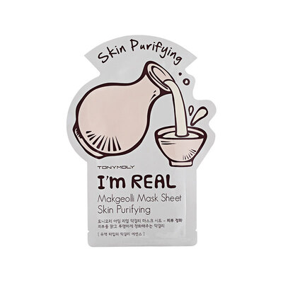 

TonyMoly pure mask - Aloe Vera 21ml replenishment moisturizing lightening repair Unisex