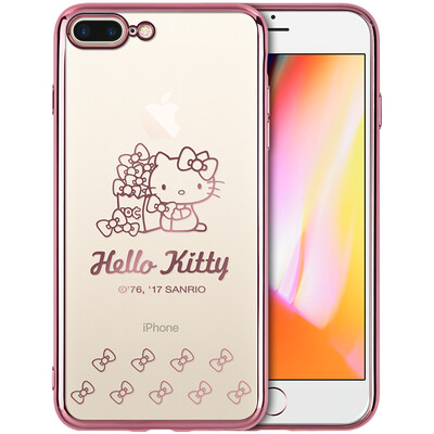

Hello Kitty Apple 78 Plus Phone Case iPhone7 8 Plus Cartoon Case Transparent Drop Case 55 &quotButterfly