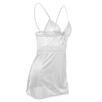 

женщин сексуально белье атласные кружева халат sleepwear рубашки стринги пижамы спокойной