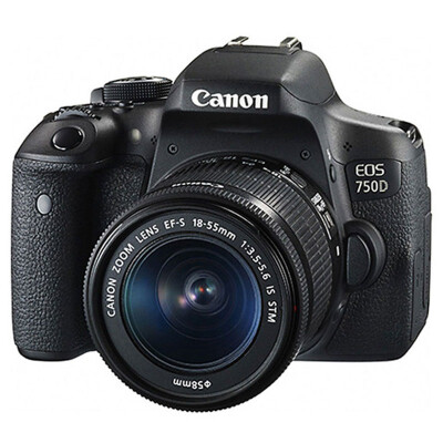 

Canon EOS 750D SLR kit (EF- 18-55mm f / 3.5-5.6 IS STM lens