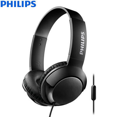 

Philips PHILIPS wire headset subwoofer fashion flat Bass SHL3075 black