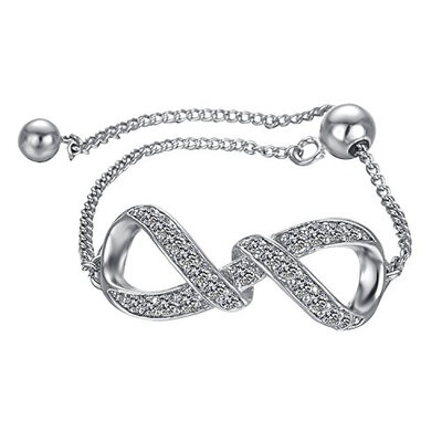 

Yoursfs Bow knot ring & Clear Cubic Zirconia Love Knot Promise CZ Finger Ring для девочки