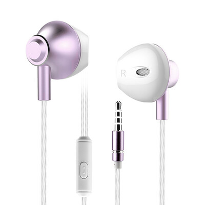 

Striker (stiger) S9 уха сотовый телефон гарнитура бас стерео наушники музыки K Sing Andrews Apple Universal затычки очарование фиолетовый порошок