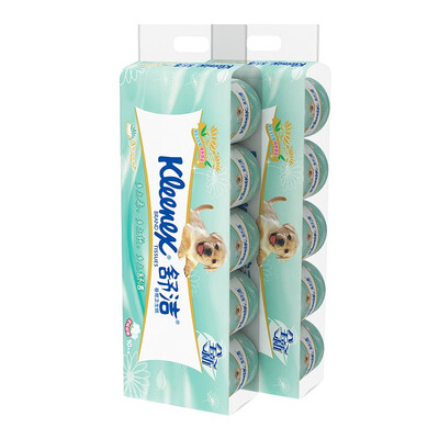

Cosmetics Kleenex toilet paper green tea chamomile printing fragrance 3 layer roll paper toilet paper 20 tablets