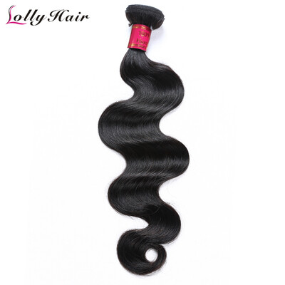 

Peruvian Virgin Human Hair Body Wave Hair Extension 1pc Good 7A Peruvian Virgin Hair Bundles Body Wave Natural Black 8-28inch
