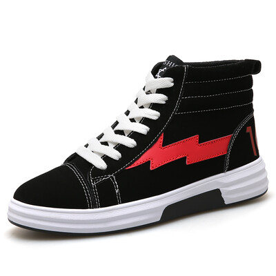 

Leisure&platform sneakers Canvas short boots Mens shoes