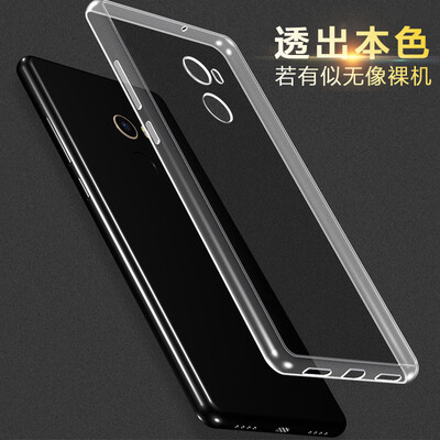 

KOOLIFE Millet MIX2 mobile phone shell transparent protective cover / TPU shell millet mix2 silicone drop all-inclusive soft shell