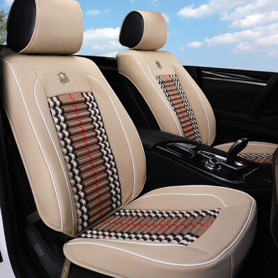 

Wufu Golden Cattle Hurricane Series 3D Leather Health Car Cushion Buckwheat General Motors Seat Under Order Memo Model Brown