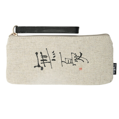 

Kinbor cotton&linen pencil bag stationery bag storage bag school supplies worry-free DTB6242