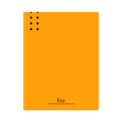 

Fizz high quality 60 pages A4 thickened information book color archives office supplies orange A36375