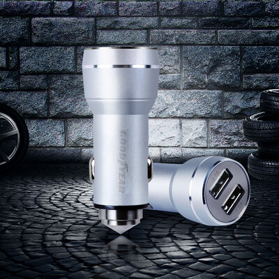 

Goodyear Goodyear multi-function car dual USB car charger razor combo car charger GY-2940