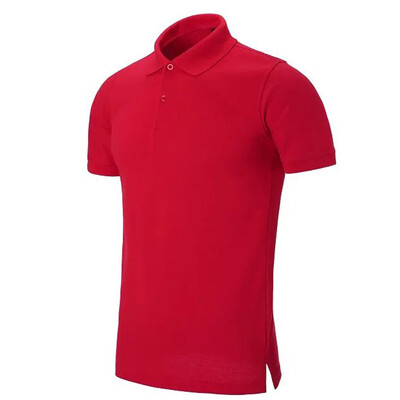 

Men Cotton Polo Shirt Man Fashion Short Sleeve Tops Tees