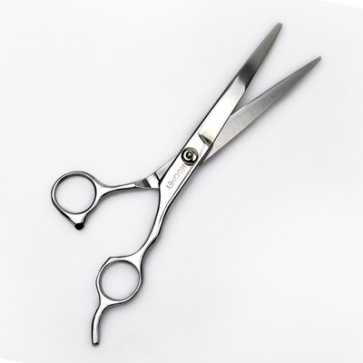 

Huayuan pets hoopet pet grooming scissors 7 inch curved shears down dog scissors shaving knife cat stainless steel scissors pet hairdressing tools