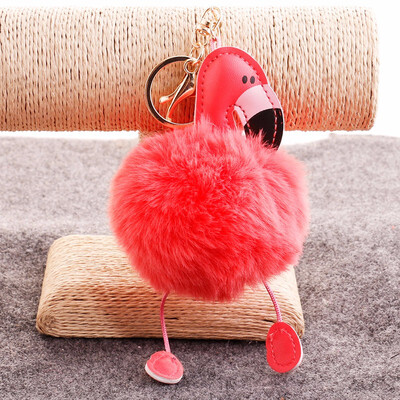 

Outdoor Flamingo Keychain Bag Car Pendant