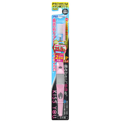 

KISS YOU anion toothbrush (Japan imports very fine toothbrush soft hair type H23-pink)