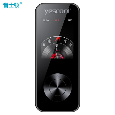 

(Yescool) MP3 music player non-destructive noise reduction learning high-definition screen card put MP4 sports portable Walkman 32GB X2 black