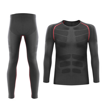 

2017 Winter Thermal Underwear Sets Men Brand Quick Dry Anti-microbial Stretch Men's Thermo Underwear Male Warm Long Johns HI-Q