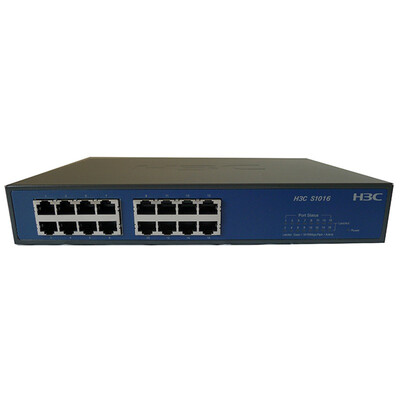 

Huawei H3C SOHO-S1016-CN 16-портовый 100M неуправляемый переключатель plug-and-play