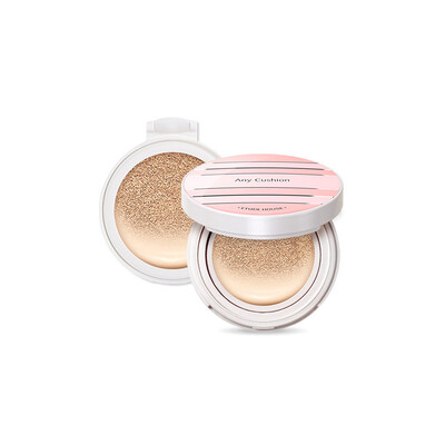 

ETUDE HOUSE light makeup makeup flawless cushion set (14g +14 g) pink beige (air cushion BB moisturizing concealer repair oil control brighten nude makeup)