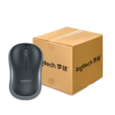 

Logitech M185 wireless mouse black gray side box (10 packs
