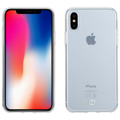

MOMAX iPhoneX / 10 Mobile Shell Cover Apple X / 10 Mobile Shell Cover Mobile Shell TPU soft shell transparent white