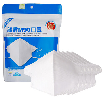 

Green Shield M90 (five loaded) antibacterial anti-particulate non-woven mask 3D code