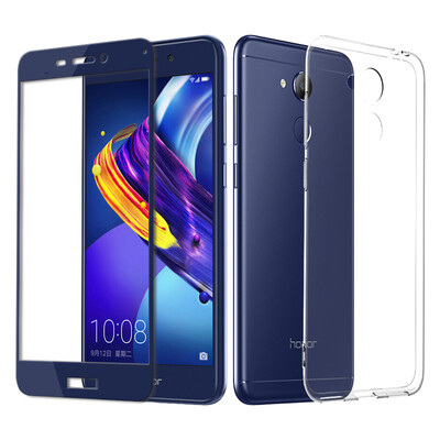 

Shell film set ESCASE glory V9Play mobile phone shell to send full screen blue steel film all-inclusive drop series soft shell protective cover transparent