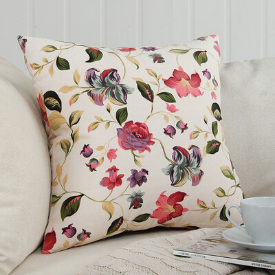 

[Супермаркет] Джингдонг Рич проживания (FOOJO) диван-кровать подушка с основной офисный стул поясничной подушки ворсины подушки 45 * 45см вишневый порошок