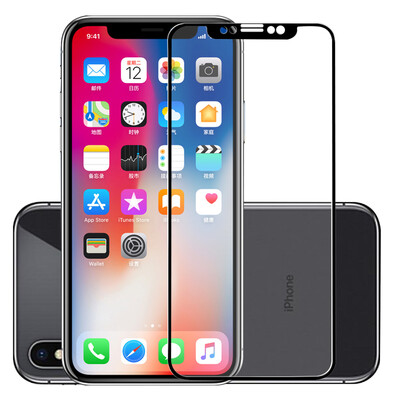 

KOOLIFE iPhoneX 3D автоматической адсорбции стали пленка / стеклянная пленка, чтобы покрыть весь экран яблоко х / 10 HD высокой прозрачной защитной пленки, нанесенной на мобильный телефон Apple, iPhone X-черный