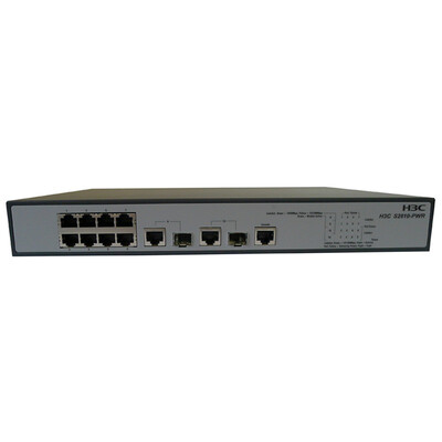 

H3C (H3C) SMB-S2610-PWR 8-портовый 100M + 2-портовый коммутатор Gigabit Ethernet POE