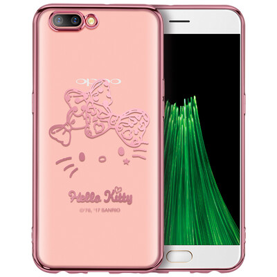 

Hello Kitty OPPO R11 Mobile Shell / Case Cartoon Transparent Shock Soft Shell Silicone Plastic Butterfly