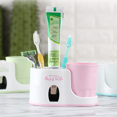 

Toothbrush and Toothpaste Holder and Organizer for Bathroom Storage